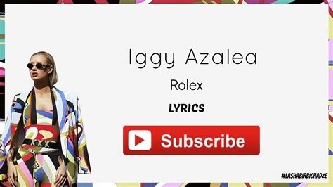 rolex iggy audio